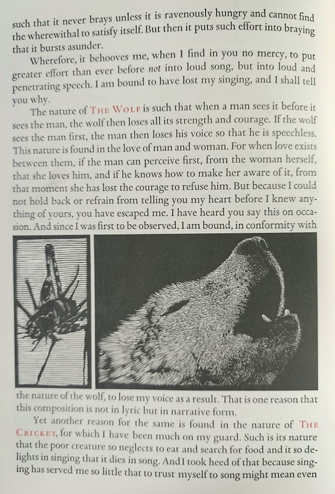 Master Richard's Bestiary of Love and Response, by Richard de Fournival
