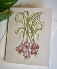 "Garlic Bundle" Card