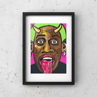 GRN 8X10 Print : Dennis Rodman Collection 