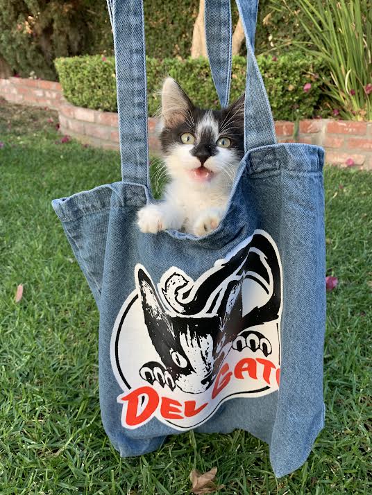 DEL GATO DENIM TOTE BAG