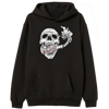 hb skull logo hoodie