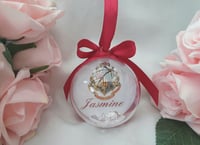 Image 1 of 6cm or 8cm Harry Potter Ornament, Harry Potter Christmas Gift, Personalised Harry Potter Bauble