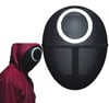  Circle Squid Game Adult Mask = Full Face Cosplay Mask! Great for Halloween Costume!