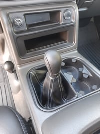 Image 3 of Cupholder with attached Leather Shift Boot
