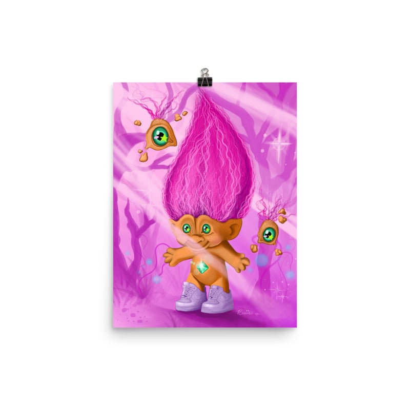 Image of TROLLIN’ print