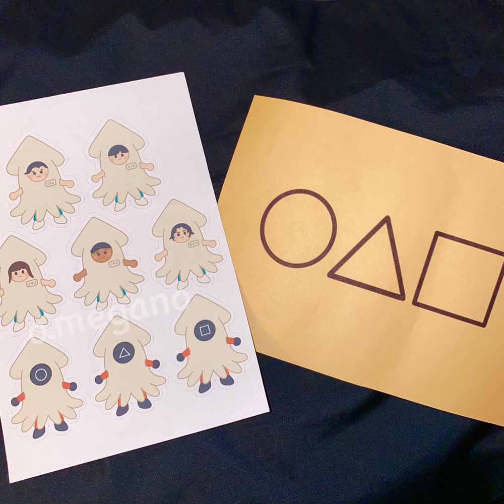Image of Squee Game Stickers