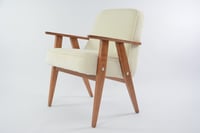 Image 4 of Fauteuil type 366 bouclette ivoire