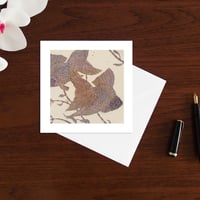 Image 2 of Two Ryukin fancy fish Art Card