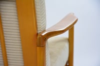 Image 3 of Banquette BZ velours côtelé crème