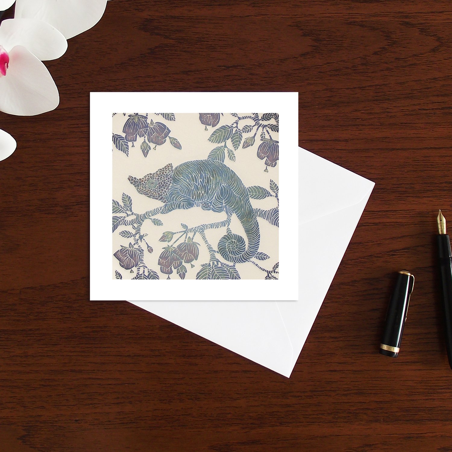 Image of Parsons Chameleon art card