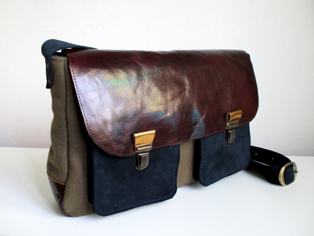 Image of Sac Besace kaki