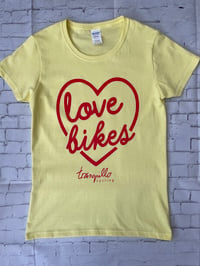 Image 4 of Love Bikes Ladies Tee