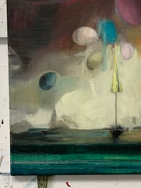 Image 3 of Painting / maleri / "The memory of a parasol" / 40x50 cm