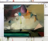 Image 5 of Painting / maleri / "The memory of a parasol" / 40x50 cm