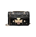 Black Honey Bee Messenger Bag