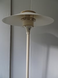 Image 3 of White lacquered  Floor Lamp by Lyfa of Denmark 