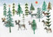 Image of HC04  Reindeer Through the Forest