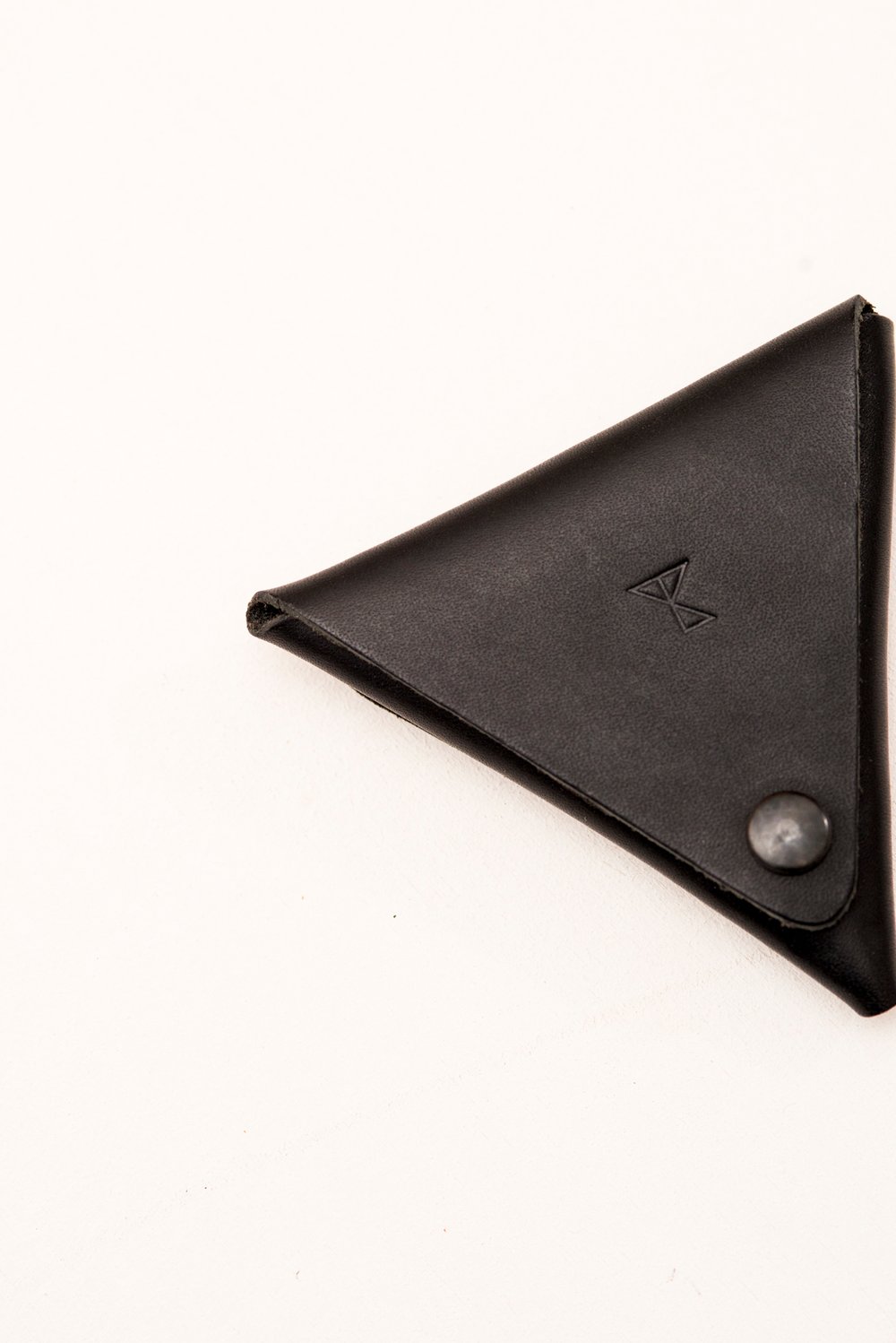 Leather Coin Purse - Black Multi -