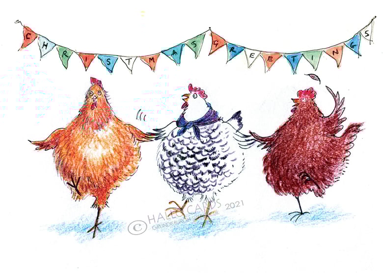 Image of HC02  Can Hens Can Can?