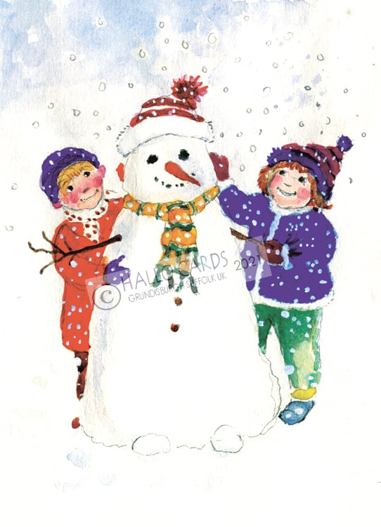 Image of HC 21  Happy Snowman