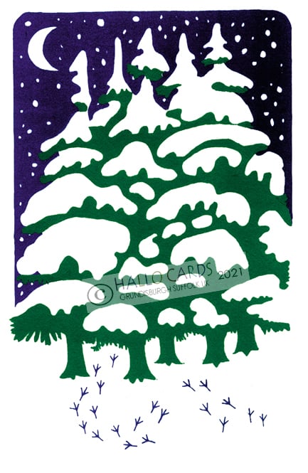 Image of HC13  Trees in Snow