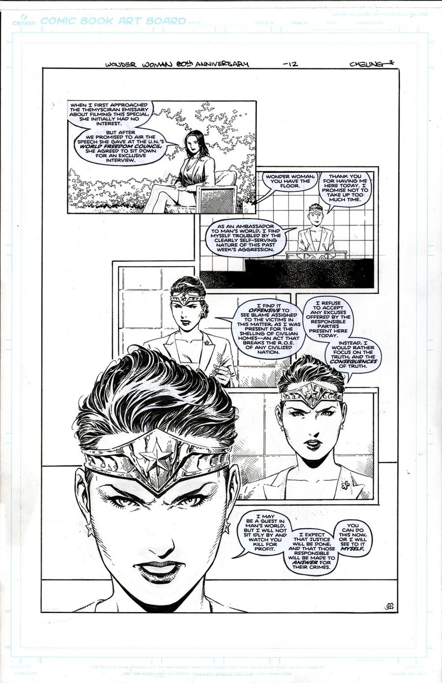 Image of WONDER WOMAN 80th ANNIVERSARY - Page 12