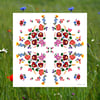 Heritage Collection Hungarian Flowers Fine Art Print 