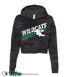 Wildcats Cropped Hoodie