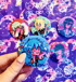 Nitro+chiral Protag 58mm badges Image 2