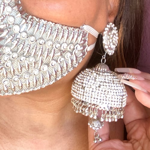 Image of ZINA  JHUMKA  EARRINGS