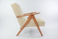 Image 2 of Fauteuils KOMPAS velours côtelé - teck