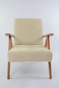 Image 4 of Fauteuils KOMPAS velours côtelé - teck