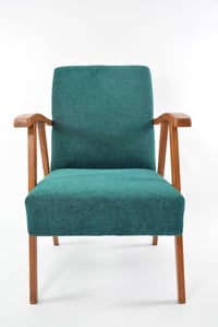 Image 5 of Fauteuil courbé vert