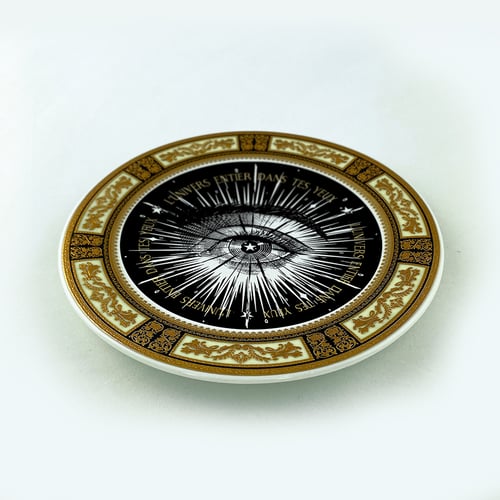 Image of Lover's Eye - Dark Univers - Fine China Plate - #0781
