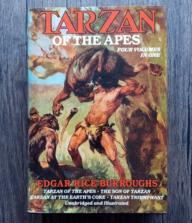 Tarzan of the Apes: Four Volumes in One, by Edgar Rice Burroughs