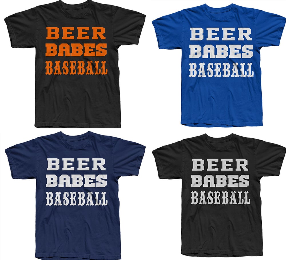 Beer Babes Baseball Tee