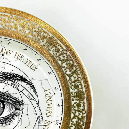 Image of  Lover's Eye - Zodiac - Fine China Plate - #0784