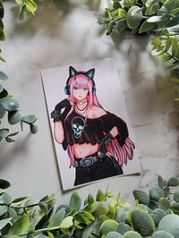 Image 2 of Zero Two W/ Headphones Sticker or Peeker