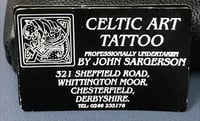 Image 2 of John Sargerson at Celtic Art Tattoo studio in Derbyshire