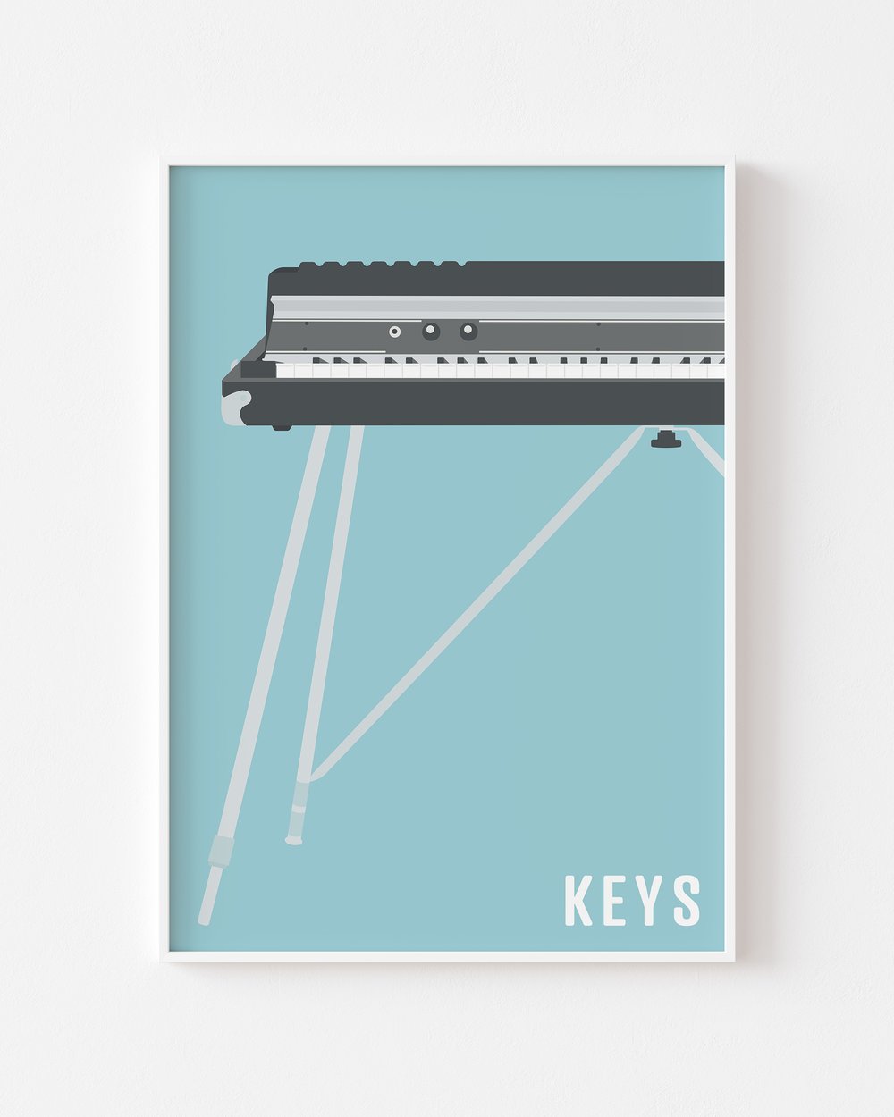 Image of Rhodes Electric Piano Print