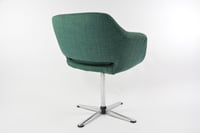 Image 2 of Chaise de bureau tulipe verte