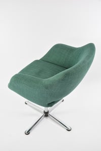 Image 3 of Chaise de bureau tulipe verte