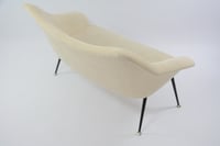 Image 2 of Banquette 2 places coquille crème