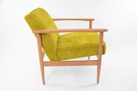 Image 2 of Fauteuils M velours structuré lemon