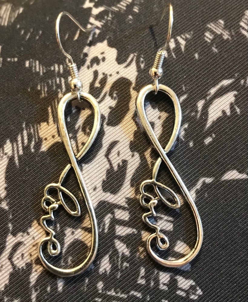 Image of Infinity Love earrings 