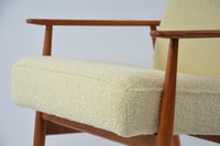 Image 5 of Fauteuils FOX bouclette laine ivoire