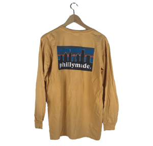 Image of Patagonia Phillymade Yellow  Long Sleeve Shirt
