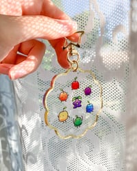 Image 2 of SDV junimo gold edge charm