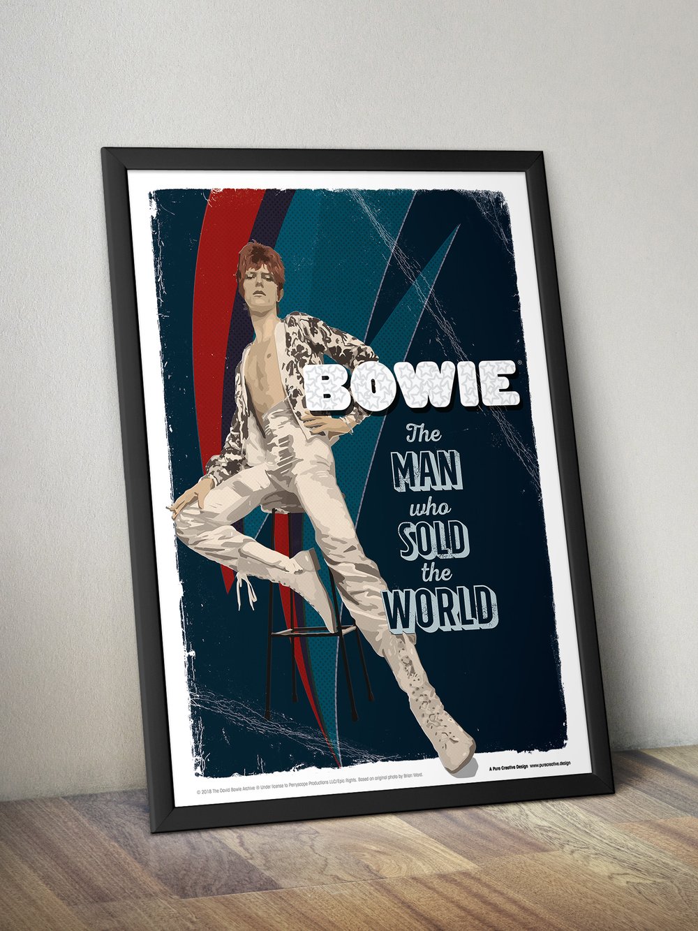 David Bowie Art Print – No. 2 'The Man'