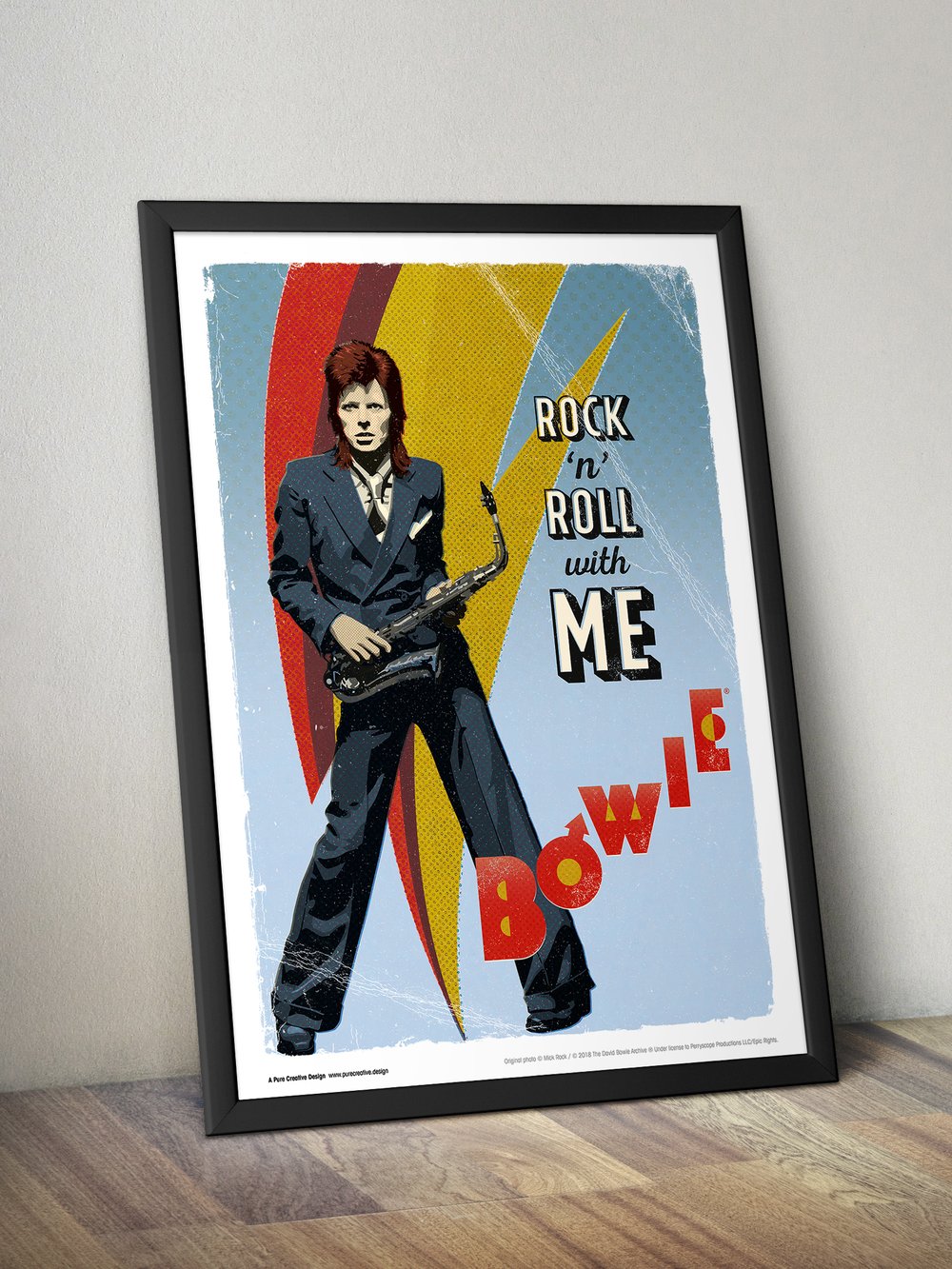 David Bowie Art Print – No. 4 'Pinup'